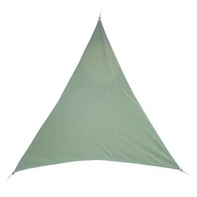 Premium kwaliteit schaduwdoek/zonnescherm Shae driehoek groen 3 x 3 x 3 meter