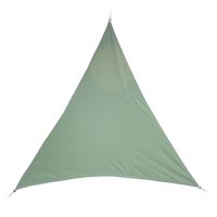 Premium kwaliteit schaduwdoek/zonnescherm Shae driehoek groen 3 x 3 x 3 meter Premium kwaliteit schaduwdoek/zonnescherm Shae driehoek groen 3 x 3 x 3 meter