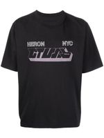 Heron Preston t-shirt en coton à imprimé Heron - Noir