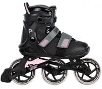 Playlife Fitness GT 110 inline skates 80A zwart roze maat 38 - thumbnail