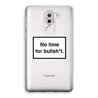 No time: Honor 6X Transparant Hoesje