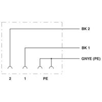 Phoenix Contact SAC-3P- 5,0-PUR/A 1402984 Klepstekker met aangegoten kabel Zwart Inhoud: 1 stuk(s) - thumbnail