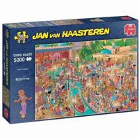Puzzel - JUMBO - Efteling Fata Morgana 5000 st - Jan Van Haasteren puzzels, kwaliteit en unieke stijl