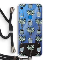 Boompje: Huawei Y6s Transparant Hoesje met koord