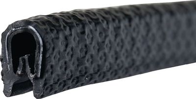 Promat Hoekbescherming | klembereik 1-2 mm lengte 100 m | breedte 6,5 mm hoogte 9,5 mm | zwart - 4577770134 4577770134