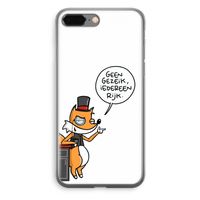 Geen Gezeik: iPhone 8 Plus Transparant Hoesje