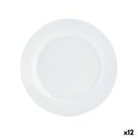 Eetbord Quid Basic Wit Keramisch Ø 27 cm (12 Stuks)