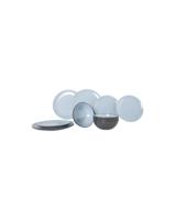 Gimex Vivid Line 12 Delig Servies Blue