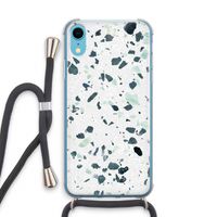 Terrazzo N°2: iPhone XR Transparant Hoesje met koord