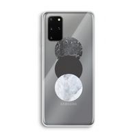 Marmeren cirkels: Samsung Galaxy S20 Plus Transparant Hoesje
