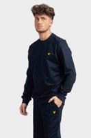 Lyle & Scott Fly Fleece Sweater Heren Donkerblauw - Maat XS - Kleur: Donkerblauw | Soccerfanshop