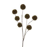 Roberts Collection Kunstbloem pompom 98cm dk green