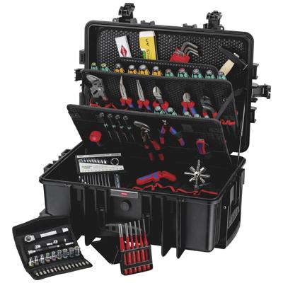 Knipex Knipex-Werk 00 21 37 M Handwerker Gereedschapskoffer (gevuld) (l x b x h) 609 x 690 x 428 mm