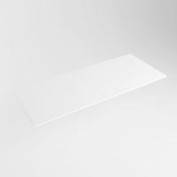 MONDIAZ TOP 23 Solid surface plateau / topplaat 101cm Dikte blad 0.9cm Blad geschikt voor afdekplaat | waskom T23XIM498501Talc MONDIAZ TOP 23 Solid surface plateau / topplaat 101cm Dikte blad 0.9cm Blad geschikt voor afdekplaat | waskom T23XIM498501Talc