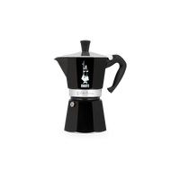 Bialetti Percolator Moka Express Zwart 3 tassen - thumbnail