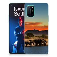 OnePlus 8T | TPU Hoesje | Olifanten