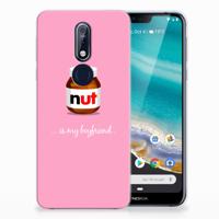 Nokia 7.1 | Siliconen Case | Nut Boyfriend