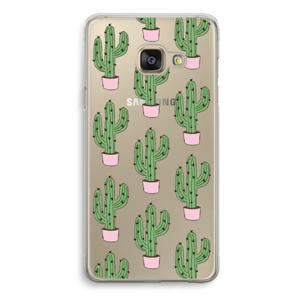 Cactus Lover: Samsung Galaxy A3 (2016) Transparant Hoesje