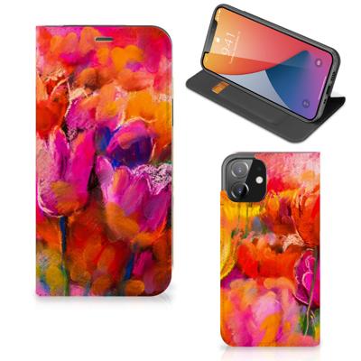 Bookcase iPhone 12 | iPhone 12 Pro Tulips Bookcase iPhone 12 | iPhone 12 Pro Tulips