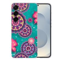 TPU Hoesje Samsung Galaxy S25 Plus - Cirkels en Vlinders Backcover