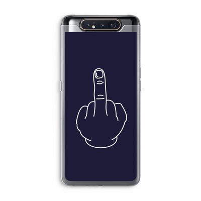 F**k U: Samsung Galaxy A80 Transparant Hoesje