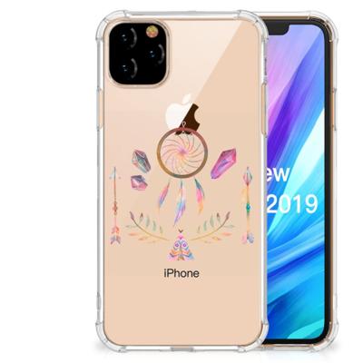Apple iPhone 11 Pro Max Stevig | Bumper Hoesje | Boho Dreamcatcher