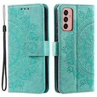 Samsung Galaxy A14 Mandala Series Wallet Case - Groen - thumbnail