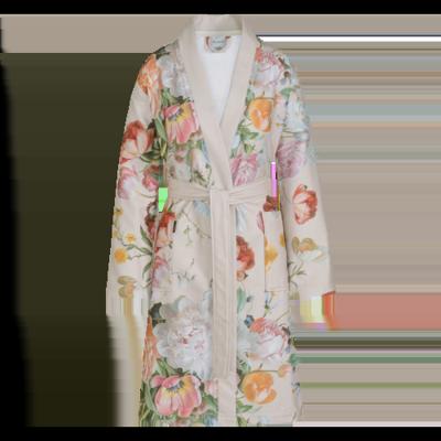 Vandyck Vandyck Badjas FLEUR cream tan Large