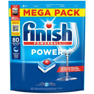 Vaatwastabbletten finish aio power regular 80st