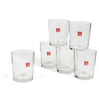 Bormioli Drinkglazen - 6 stuks - transparant - glas - 280 ml