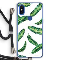 Lange bladeren: Xiaomi Mi Mix 3 Transparant Hoesje met koord