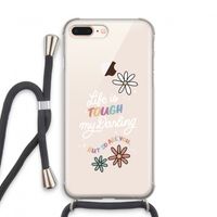 Tough Life: iPhone 7 PLUS Transparant Hoesje met koord