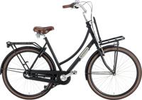 Popal Daily Dutch Prestige 28 Inch 57 cm Dames 3V Terugtraprem Matzwart