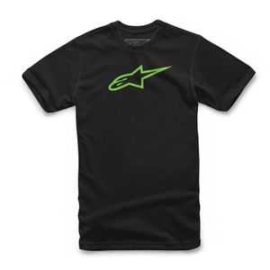 ALPINESTARS Ageless Classic Tee, T-shirts en petjes voor de motorrijder, Zwart-Groen