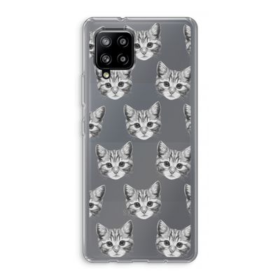 Kitten: Samsung Galaxy A42 5G Transparant Hoesje