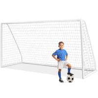 365x182cm Voetbaldoel voor Alle Weersomstandigheden Zeer Sterk Net 6 Grondpennen Voetbaluitrusting voor Kinderen Volwassenen
