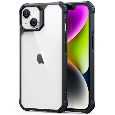 iPhone 14/13 Air Armor Clear Case - Clear Black