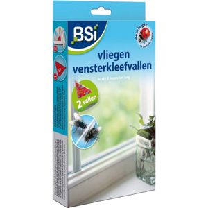 BSI Vliegen Vensterkleefvallen, 2 stuks insectenval