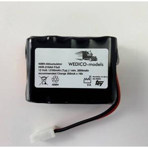 WEDICO-models NiMH accupack 12 V 2100 mAh AMP