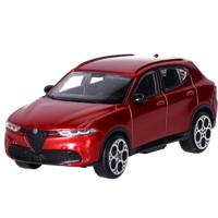 Modelauto/speelgoedauto Alfa Romeo Tonale - rood - schaal 1:43/10 x 4 x 3 cm