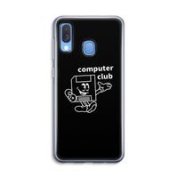 Floppyhead: Samsung Galaxy A40 Transparant Hoesje