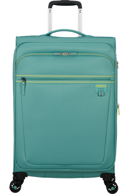 American Tourister Aerospin Spinner Exp. Ruimbagage - 80L - Dusty Turquoise