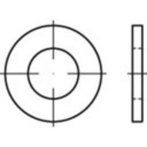 TOOLCRAFT Onderlegringen Staal 500 stuk(s) TO-5433282