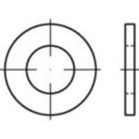 TOOLCRAFT Onderlegringen Staal 500 stuk(s) TO-5433282