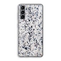 Gespikkelde marmer: Samsung Galaxy S21 Transparant Hoesje