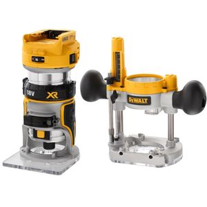 DeWalt DCW604N | Accu bovenfrees/kantenfrees Body | 18V | zonder accu&apos;s en lader - DCW604N-XJ