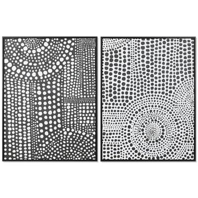 Canvas Home ESPRIT polyestyreen Canvas 60 x 3,5 x 80 cm