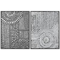 Canvas Home ESPRIT polyestyreen Canvas 60 x 3,5 x 80 cm