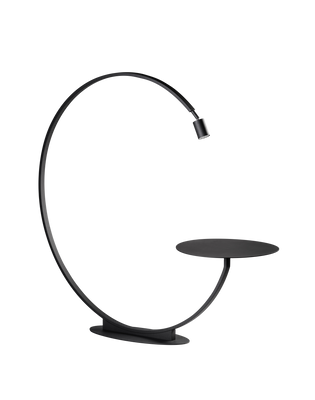 Ciro zwart vloerlamp