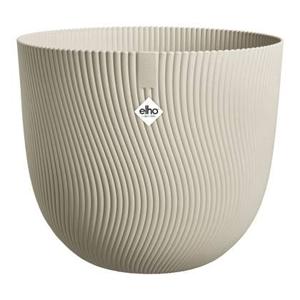 Elho Sereh Rond - Beige - Ø 39 x H 33 cm - Binnen en Buiten - 100% gerecycled